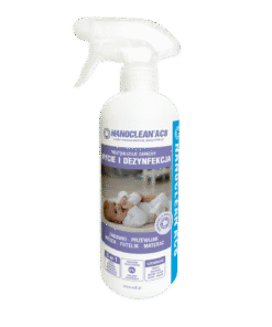 Płyn czyszcząco-dezynfekujący NANOCLEAN AC8 HOME DZIECKO Gotowy do użycia bezzapachowy w spryskiwaczu 490ml. [AC8B5G490]