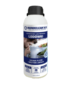 Płyn czyszcząco-dezynfekujący NANOCLEAN AC8 HOME LODÓWKA Gotowy do użycia o zapachu kwiatowym w butelce 1L [AC8K4G1]
