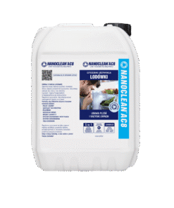 Płyn czyszcząco-dezynfekujący NANOCLEAN AC8 HOME LODÓWKA Gotowy do użycia o zapachu kwiatowym kanister 5L [AC8K4G5]