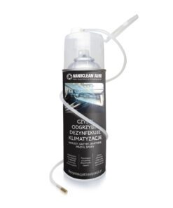 NANOCLEAN® AIR 400ml Aerozol do czyszczenia, odświeżania, odgrzybiania i dezynfekcji klimatyzacji w pojazdach