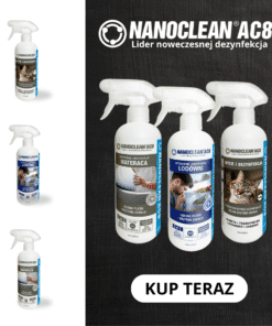 Zestaw Nanoclean kot, materac, lodówka