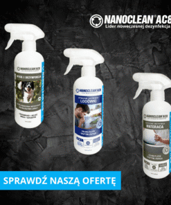 Zestaw Nanoclean Pies, materac, lodówka
