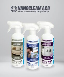 Zestaw Nanoclean tapicerka, powierzchnia, lodówka