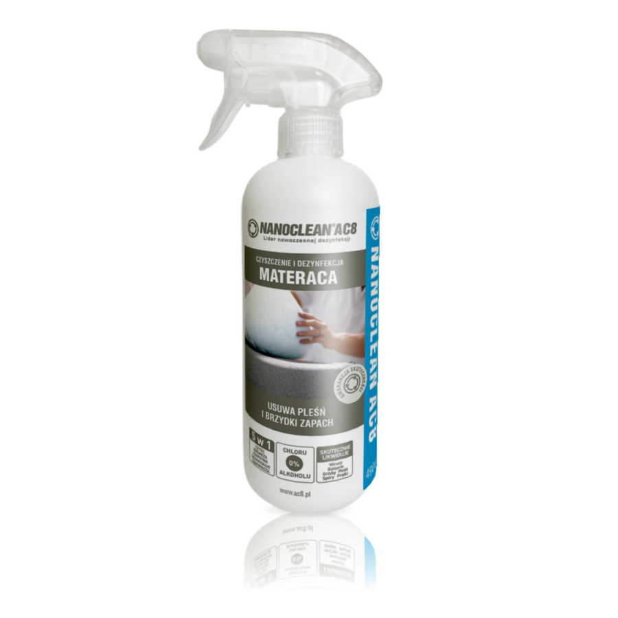 Płyn czyszcząco-dezynfekujący do materaca NANOCLEAN®AC8 Home